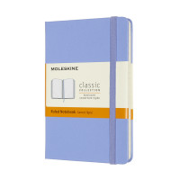 Classic Pocket Hydrangea Blue Ruled Notebook