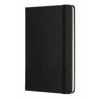 Expanded Large Black Ruled Notebook - Softcover