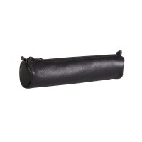 Age-Bag Leather Pen Case - Small Black