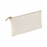 Flying Spirit Flat Pencil Case - White